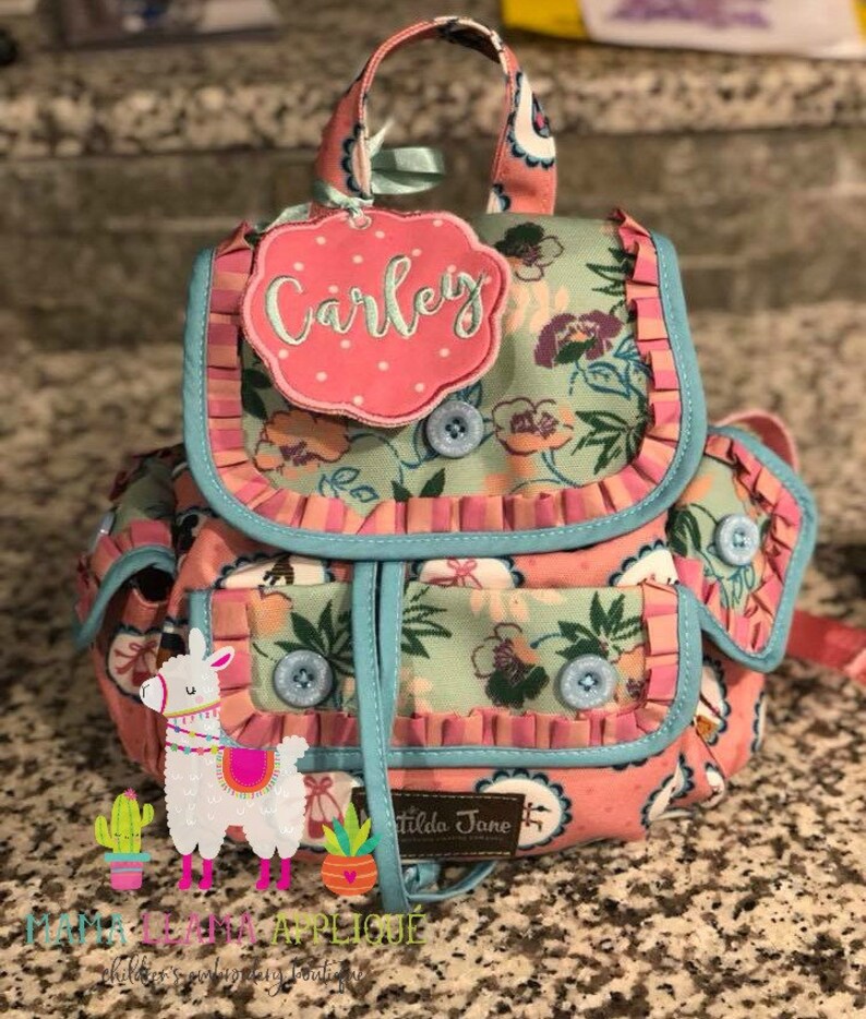 matilda jane dinosaur backpack