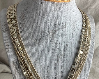 1 Heavy 14K Goldplated 24 Sara Coventry Open Link Signed Chains