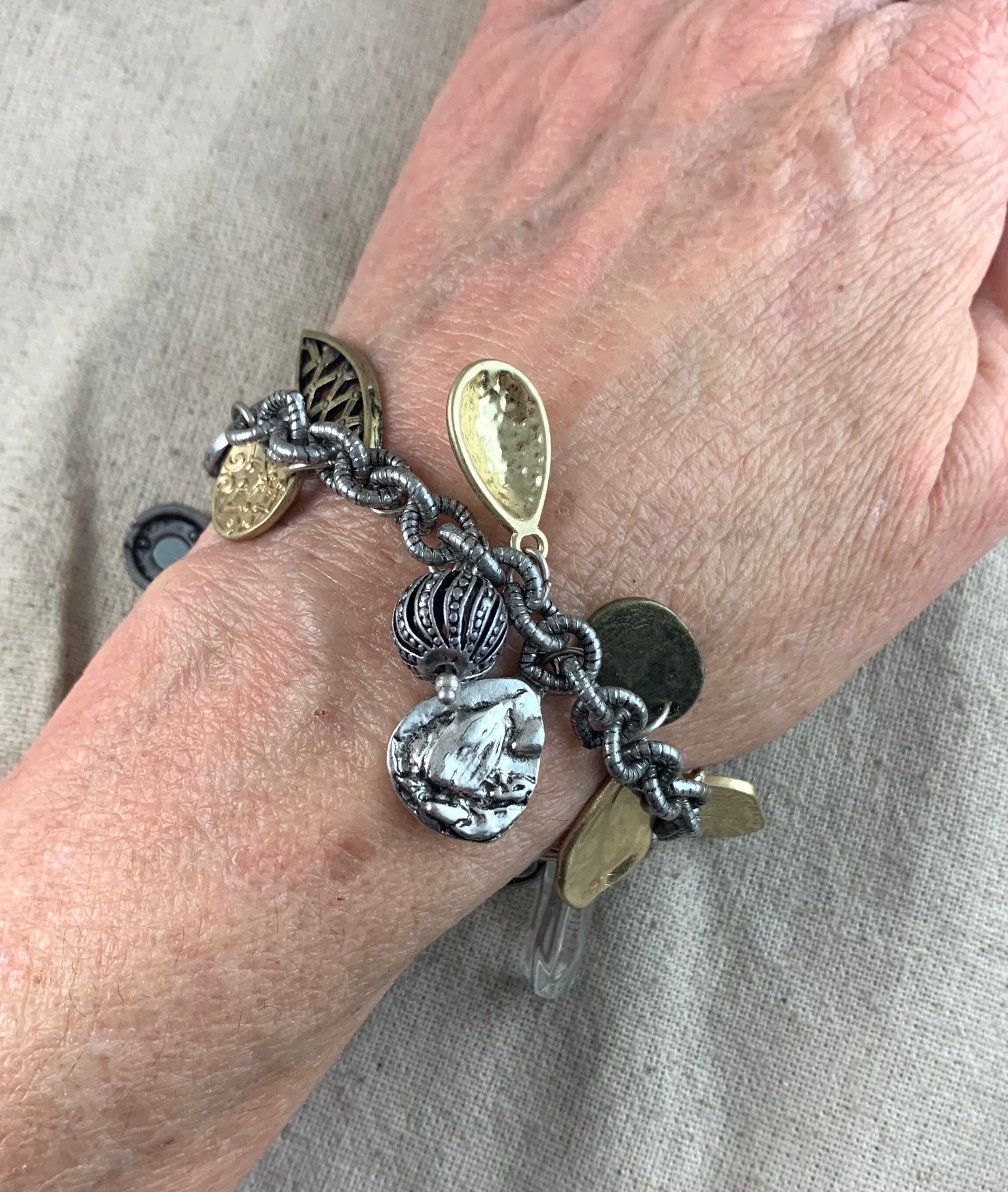 Chicos Charm Bracelet, 8 Chicos Charm Bracelet, 8
