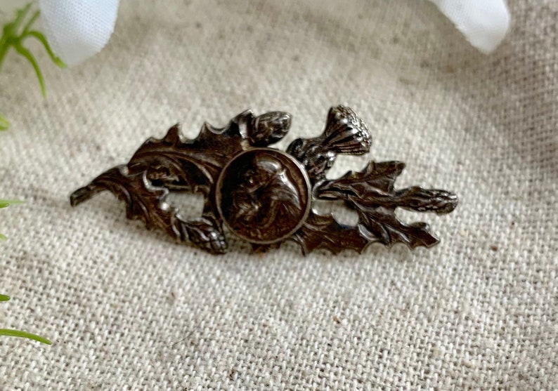 1 58 x 58 Antique Religious Pin Belgium Saint Anthony