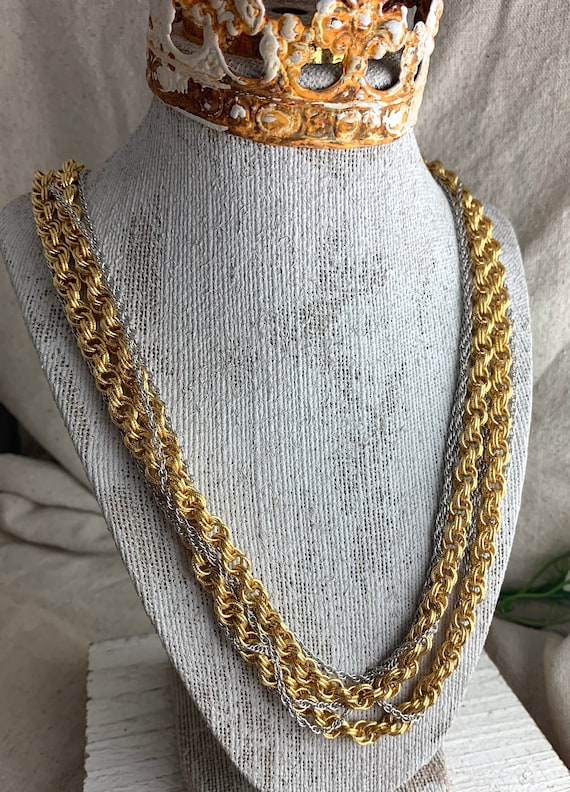 Vendome gold chain necklace discount