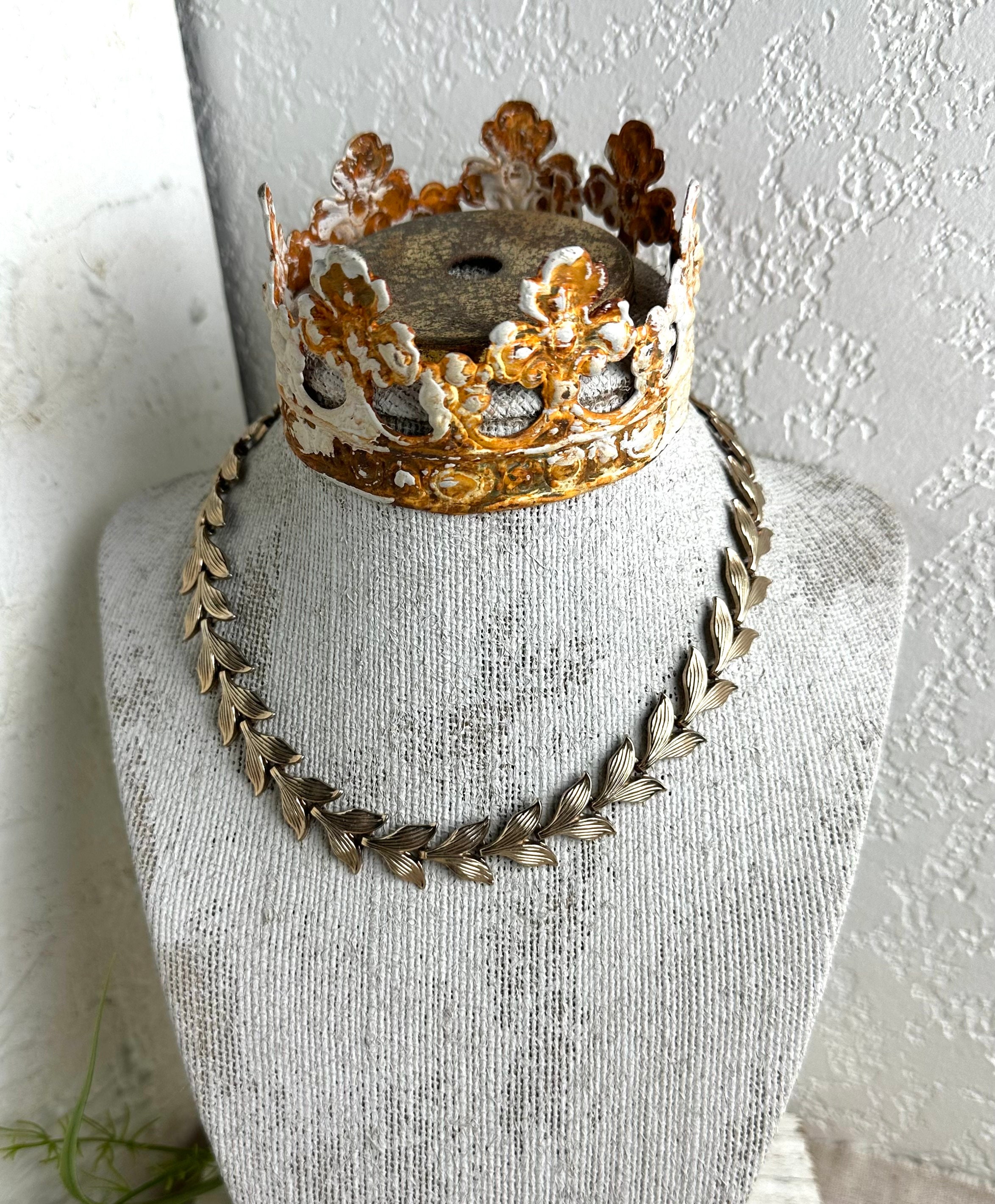 JAY Craft Mermaid Tail Pattern Choker Necklace, 14