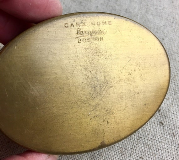 Vintage Cara Nome Langlois Powder Compact, Boston… - image 4