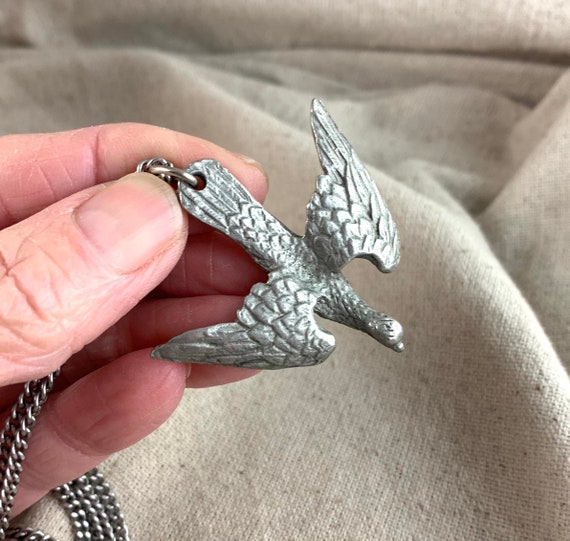 Pheasant Bird's Head Necklace in Fine English Pewter Handmade and Gift Boxed Pheasant Bird's Head Necklace in Fine English Pewter Handmade and Gift Boxed