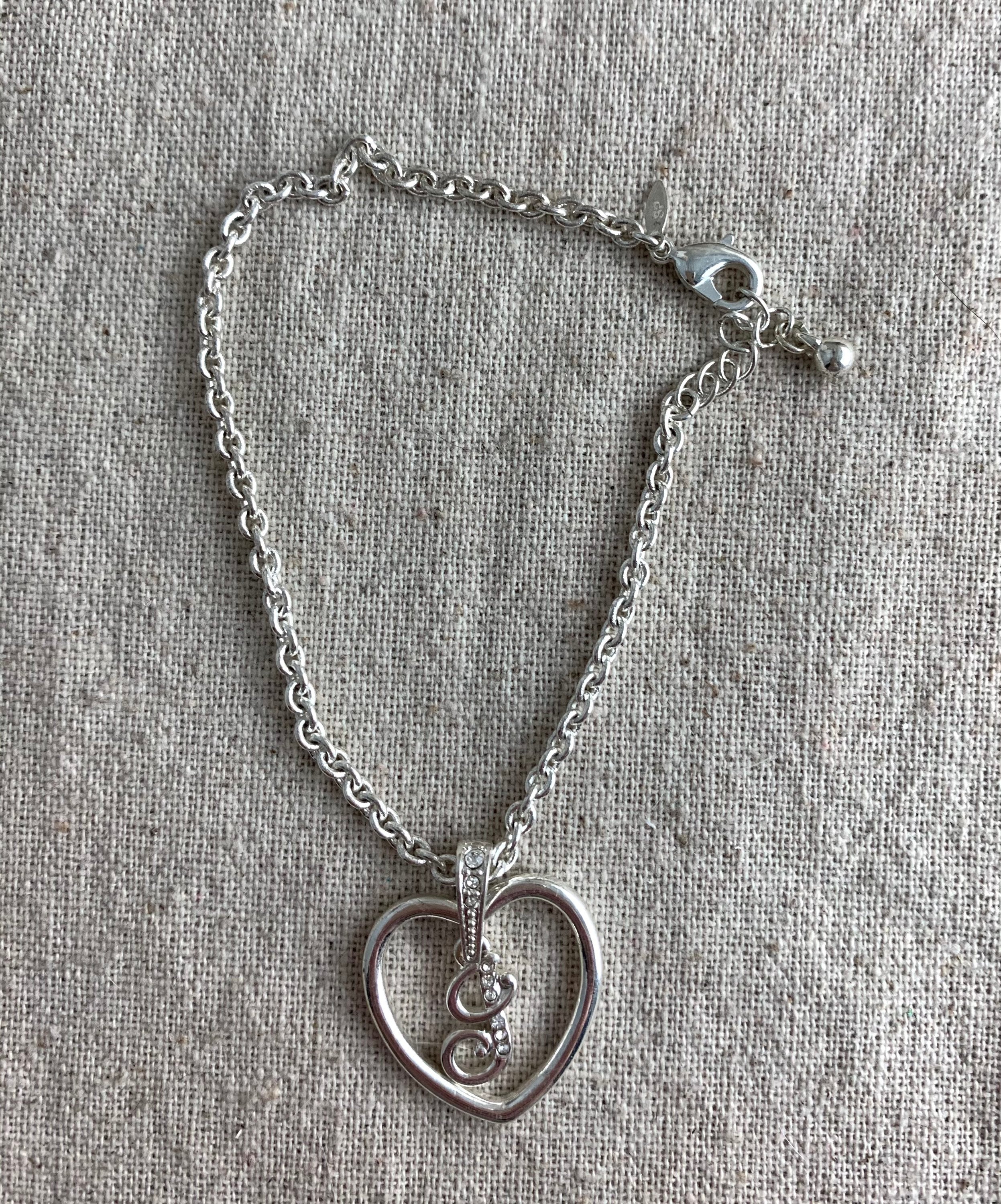 Avon initial best sale bracelet