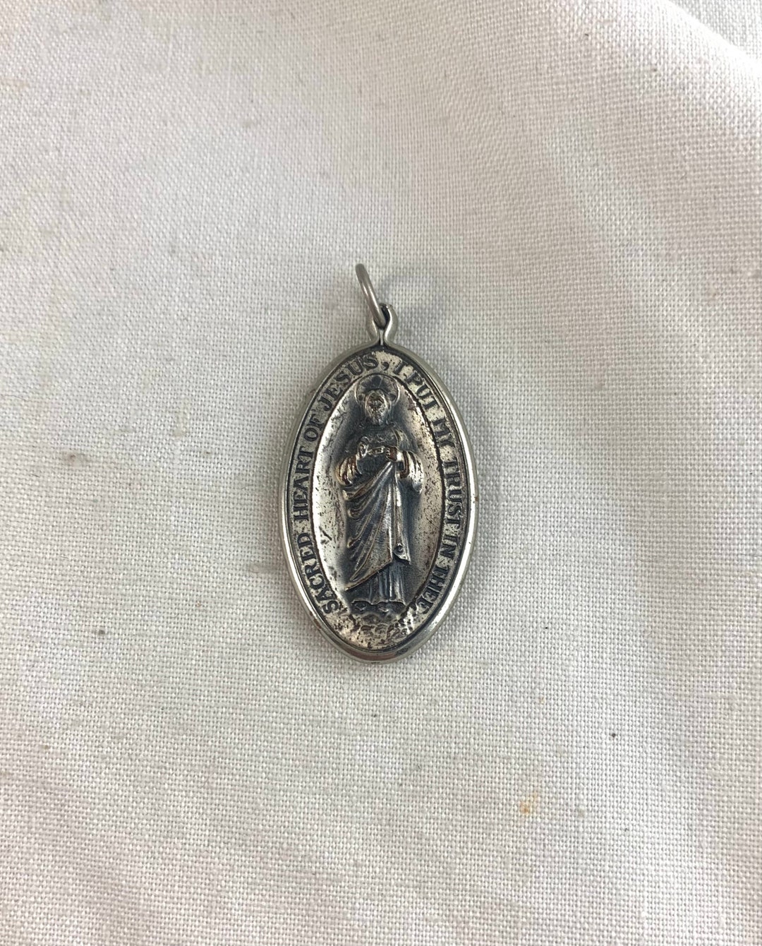 Our Lady of Mount Carmel Religious Medal 1 3/8 X - Etsy Canada