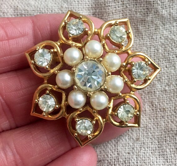 Sarah Coventry Vintage Three in One Brooch, brush… - image 5