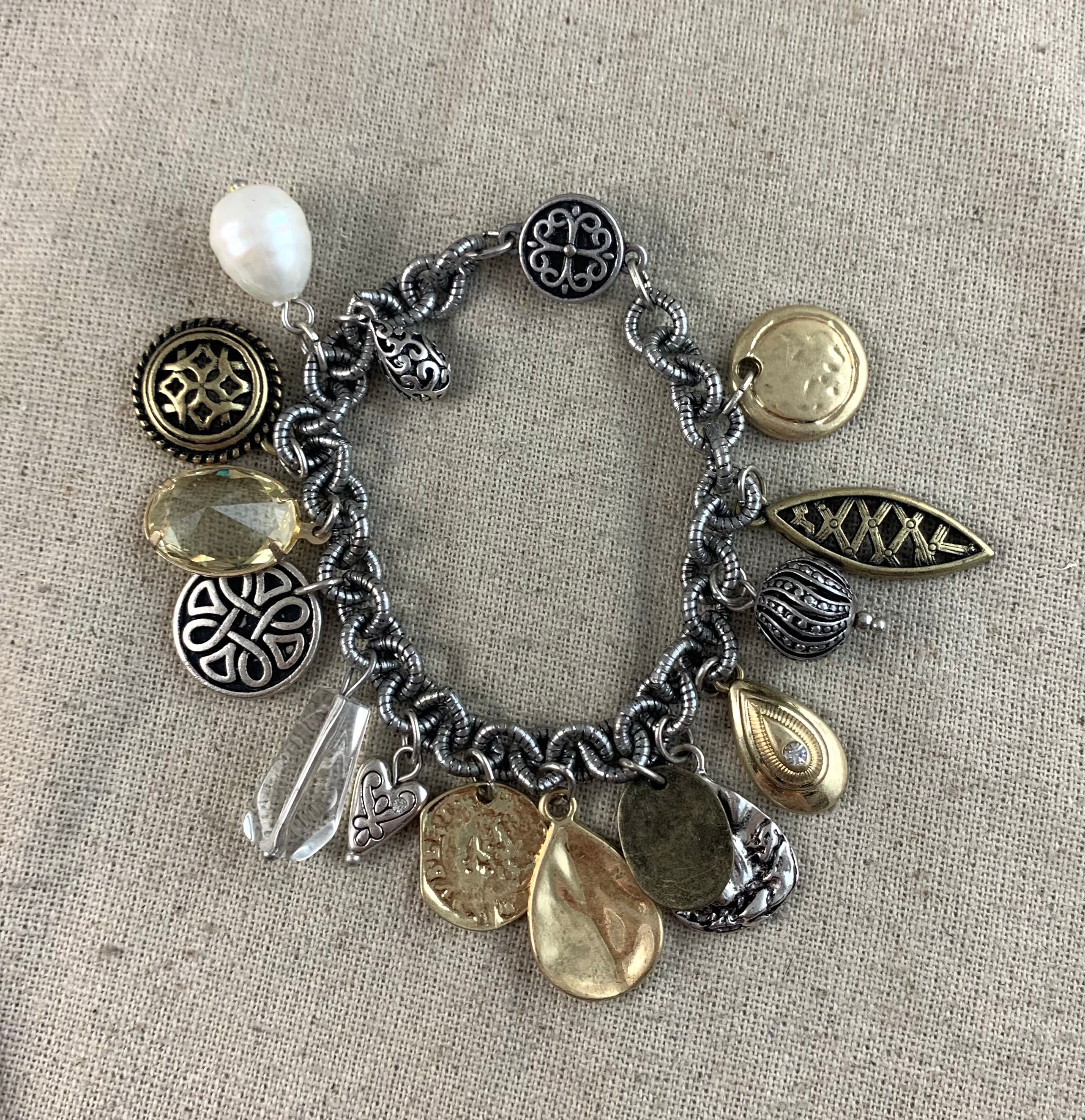 Chicos Charm Bracelet, 8 Chicos Charm Bracelet, 8