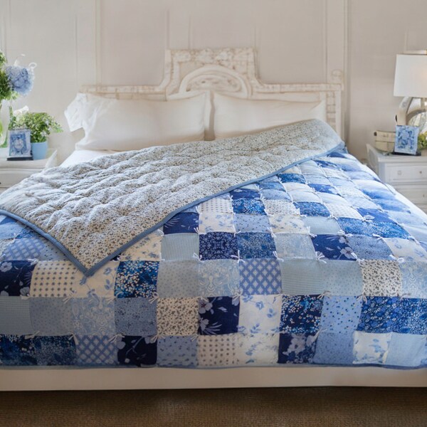 Patchwork Quilts for Sale Etsy