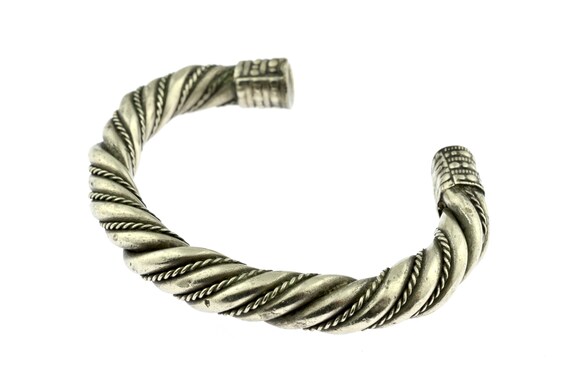 Old SUMAILIYA Bedouin silver bracelet. Old ethnic… - image 2