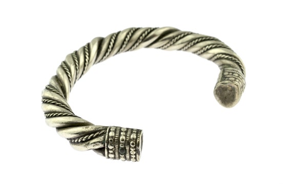 Old SUMAILIYA Bedouin silver bracelet. Old ethnic… - image 4