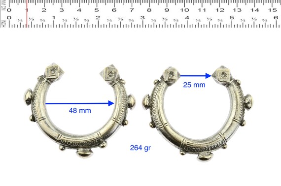 Par de moneda de nubia. Antiguos brazaletes - Etsy España