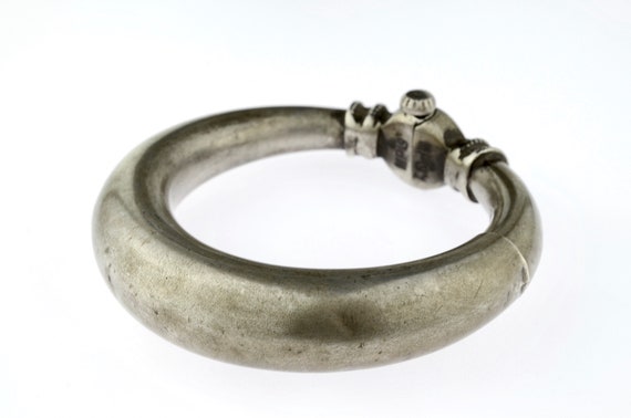 Antique silver bracelet or anklets from India, et… - image 3