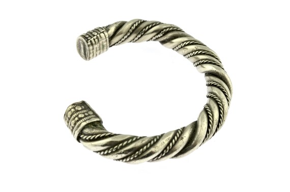 Old SUMAILIYA Bedouin silver bracelet. Old ethnic… - image 7