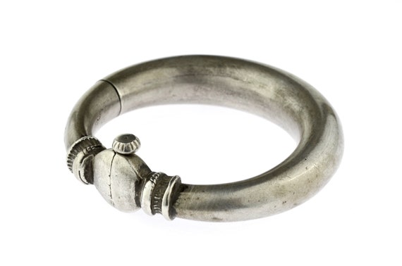 Antique silver bracelet or anklets from India, et… - image 6