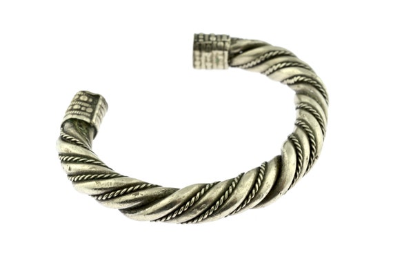 Old SUMAILIYA Bedouin silver bracelet. Old ethnic… - image 8