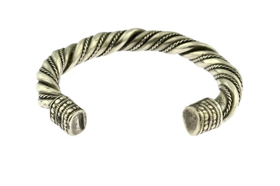 Old SUMAILIYA Bedouin silver bracelet. Old ethnic… - image 5