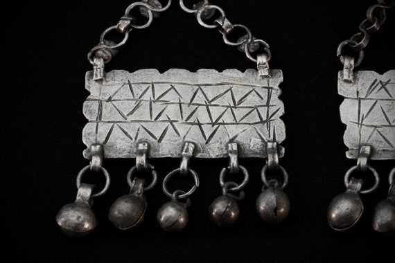 Old silver Zar Amulets from Nubia, Zar Cult, Egyptian tribal Jewelry, magical talisman, magical jewelry