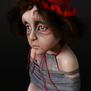 Creepy Doll, Horror, Happy Birthday, Scary, Pain, Suffering, Collectible Dolls, Art Objects, Doll Sculpture,  Art Doll, OOAK