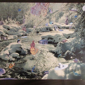 Un Jour Viendra, poster artistic collage handmade, surrealist, poetic, symbolic, frame, gift idea, wall decoration