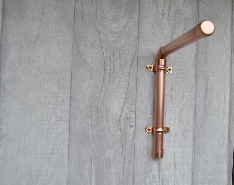 6 Pack Oversized Copper Shelf Brackets Etsy