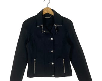 Veste Michael Kors Button Taille 4 (xs) Couleur Noir