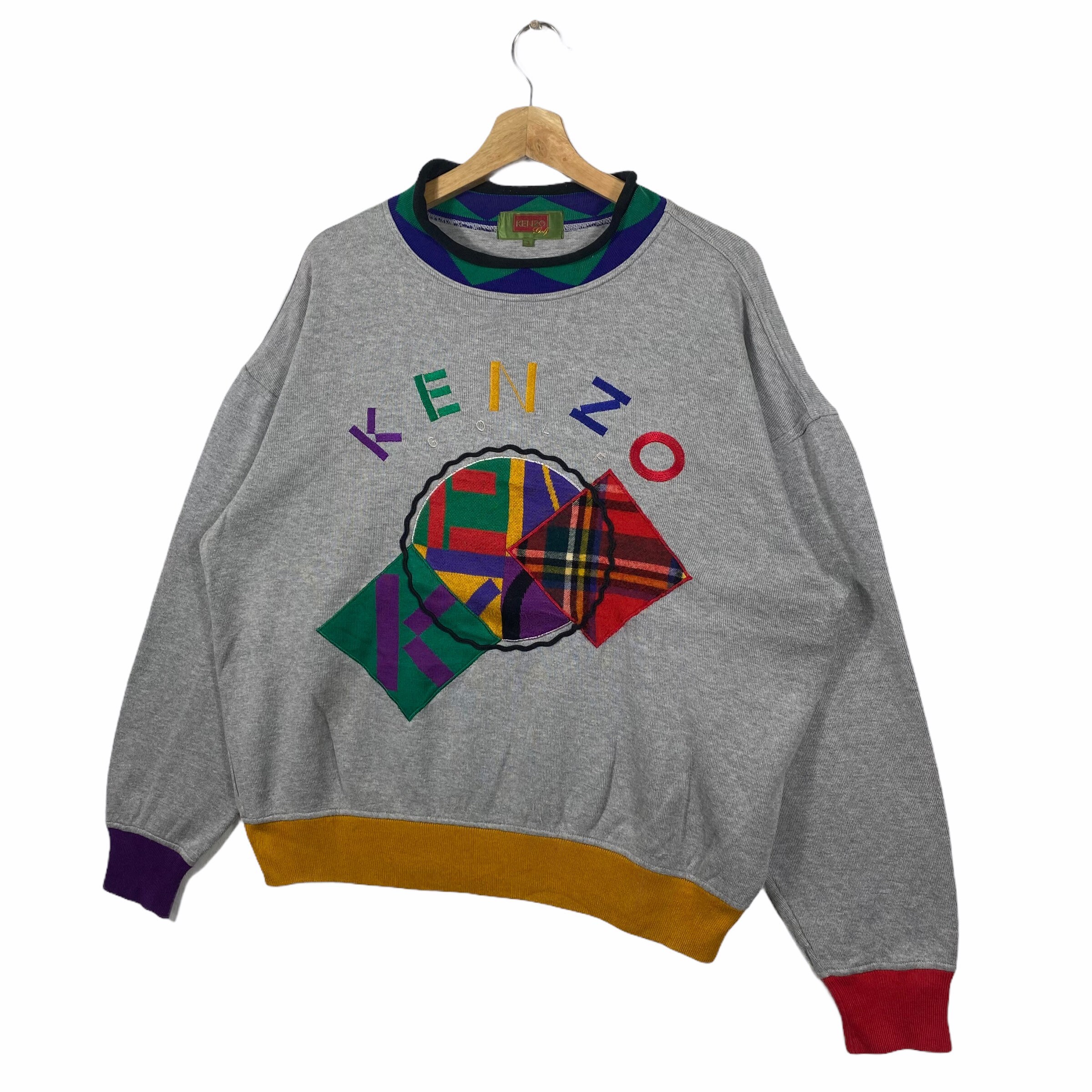 【未開封 希少】 KENZO Golf ゼブラ柄 ドット柄 ポロシャツ XL相当 未開封 希少】 KENZO Golf ゼブラ柄 ドット柄 ポロシャツ XL相当