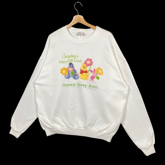 Vintage 90s Pooh Thomas Henry Anna Sweatshirt L S… - image 2