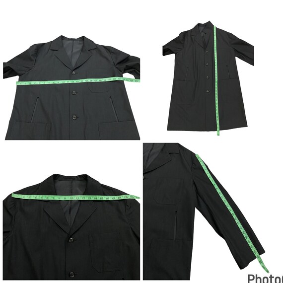 Vintage Y's for Men Long Coat Size 2 (M) Black Colour - Etsy Vintage Y's for Men Long Coat Size 2 (M) Black Colour - Etsy