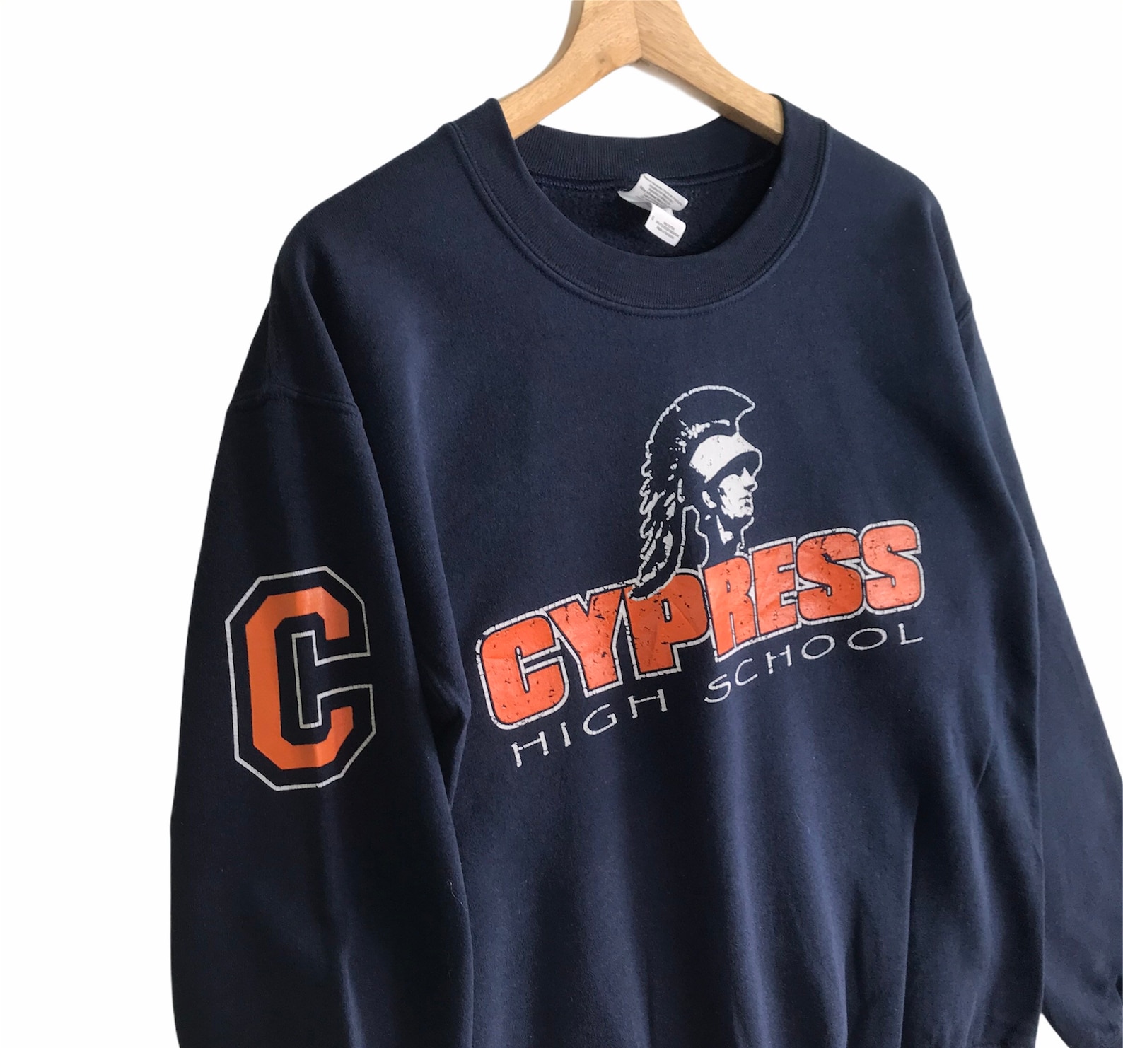 Vintage Cypress High School Sweatshirt S Größe Marineblau Etsy.de
