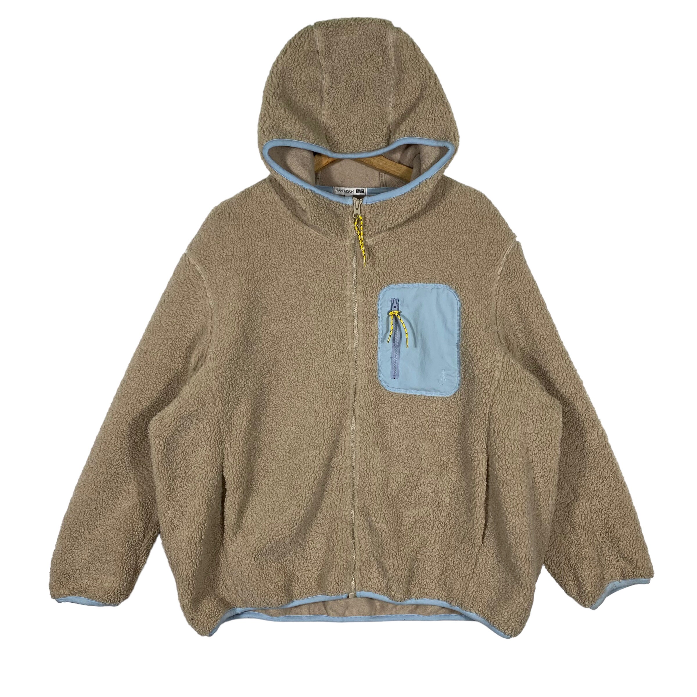 【送料&関税込】J.W. Anderson Fleece Jacket JW Anderson Colorblocked fleece jacket JW Anderson