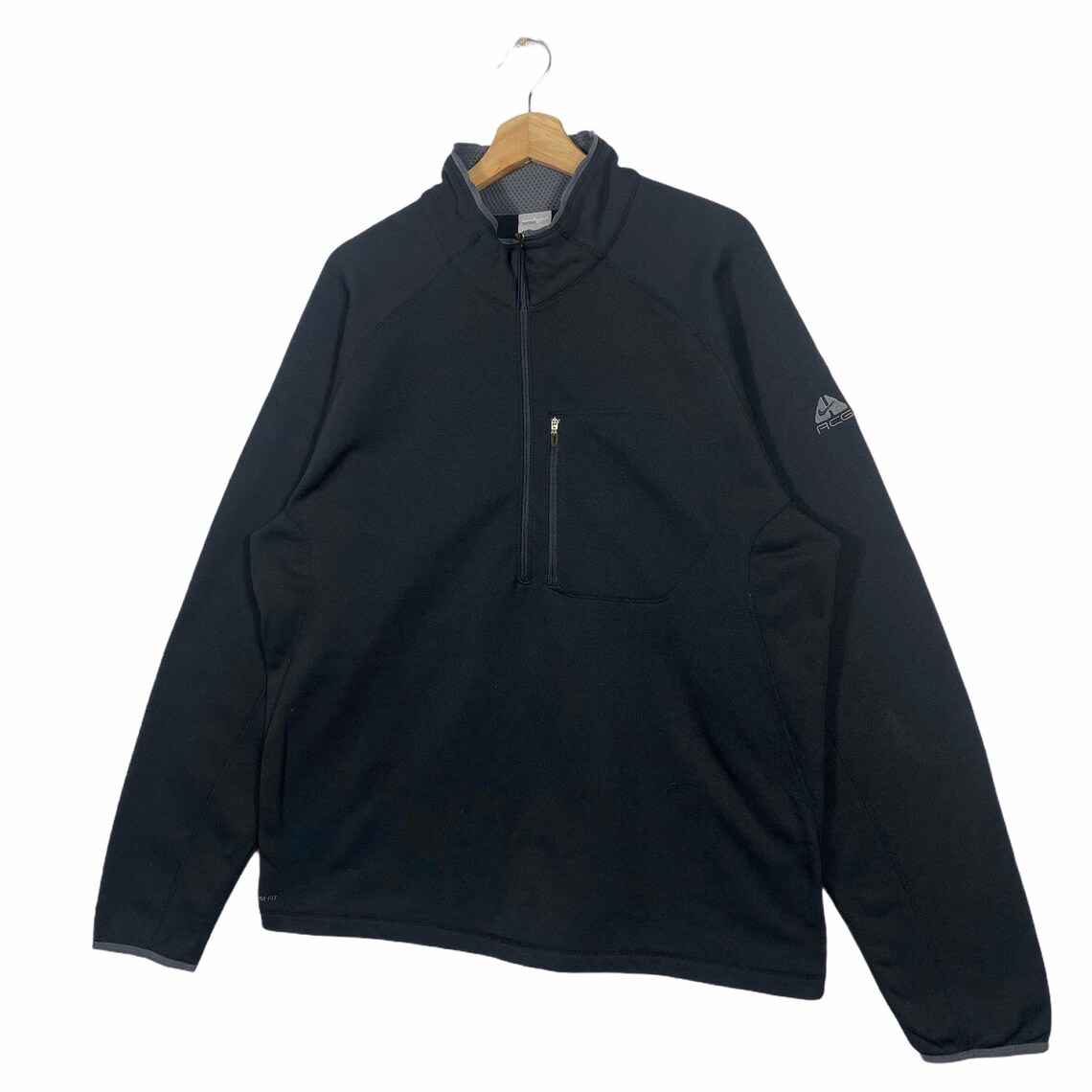 Nike Acg Half Zip Sweatshirt Therma Fit Crewneck Sportswear Clothing