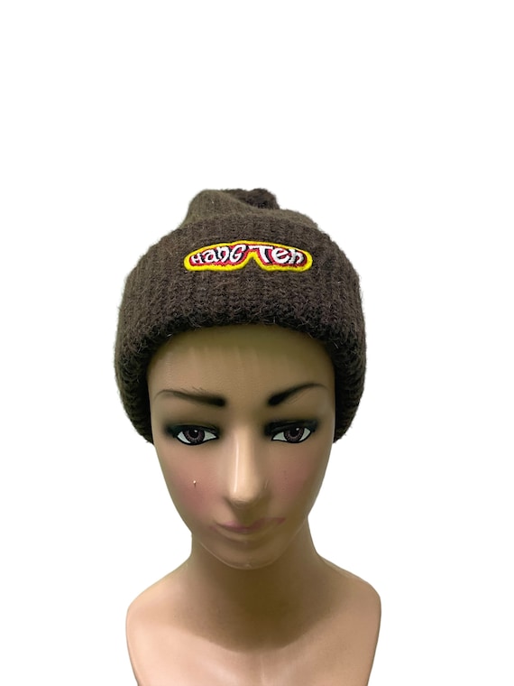Vintage Hang Ten Beanie Brown Colour - Etsy