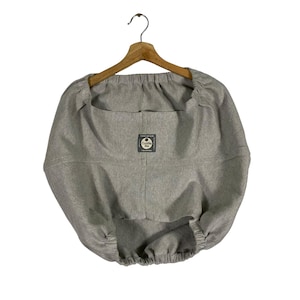 Portabebés T-Rex Cuddle Me fabricado en Japón, talla M, color gris
