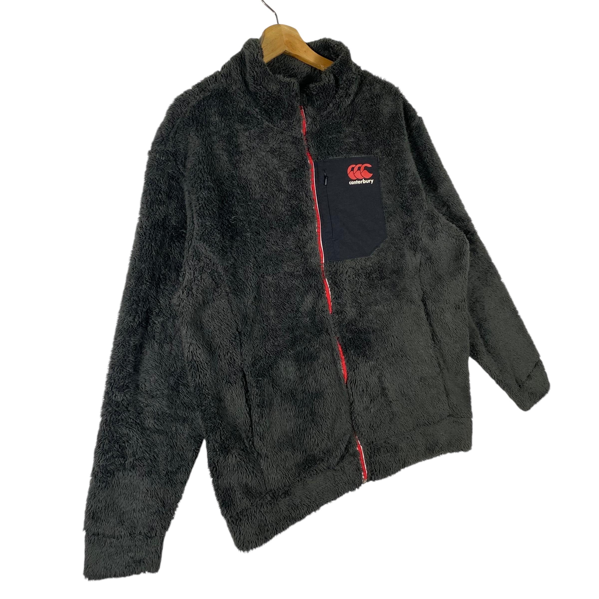 Canterbury Rugby Fleece Zipper Jacket XL Size but to Fit L Size