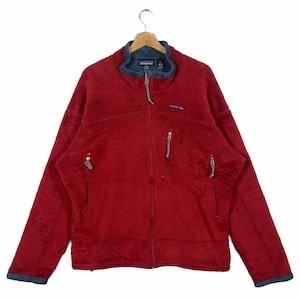 Vintage PATAGONIA SUR Hommes Veste Polaire Fermeture Éclair