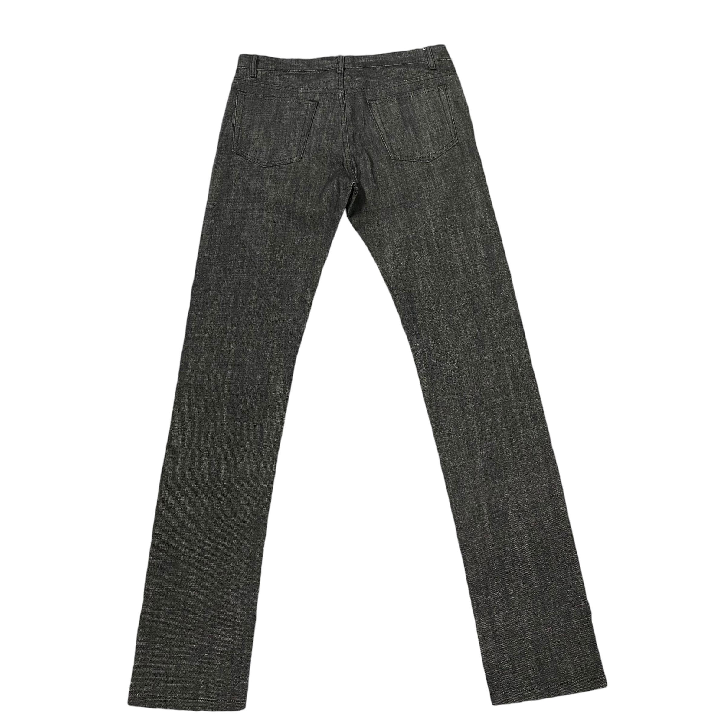 A.p.c. Petit Standard Denim Non Selvedge Dark Grey Colour - Etsy