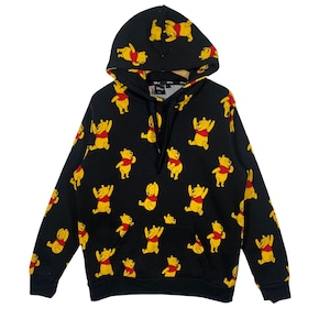 Pooh Disney Fullprint Felpa con cappuccio Taglia L Ma adatta alla taglia M