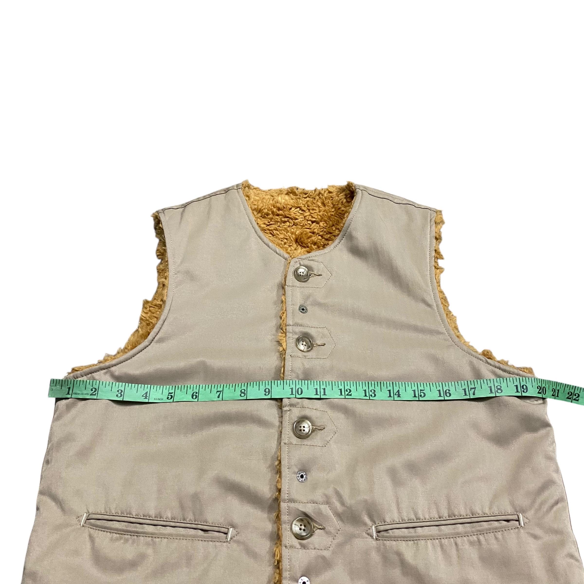 ジャケット・アウター ENGINEERED GARMENTS REVERSIBLE OVER VEST Vintage Engineered Garments Reversible Over Vest From Nepenthes
