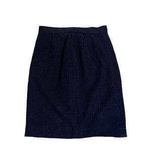 Vintage Courreges Paris Skirt Navyblue Colour