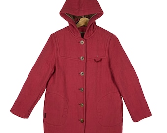 ヴィンテージ マドモアゼル NON NON フード付きダッフルコート