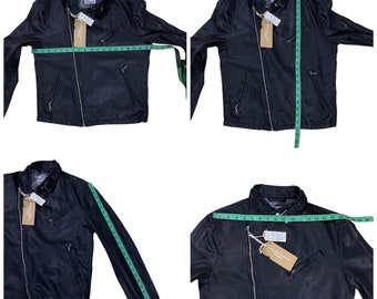 Vintage Katharine Hamnett London Jacket L Size Black Colour