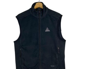 Vintage Nike ACG All Conditions Gear Therma-fit Fleece Vest Zip up