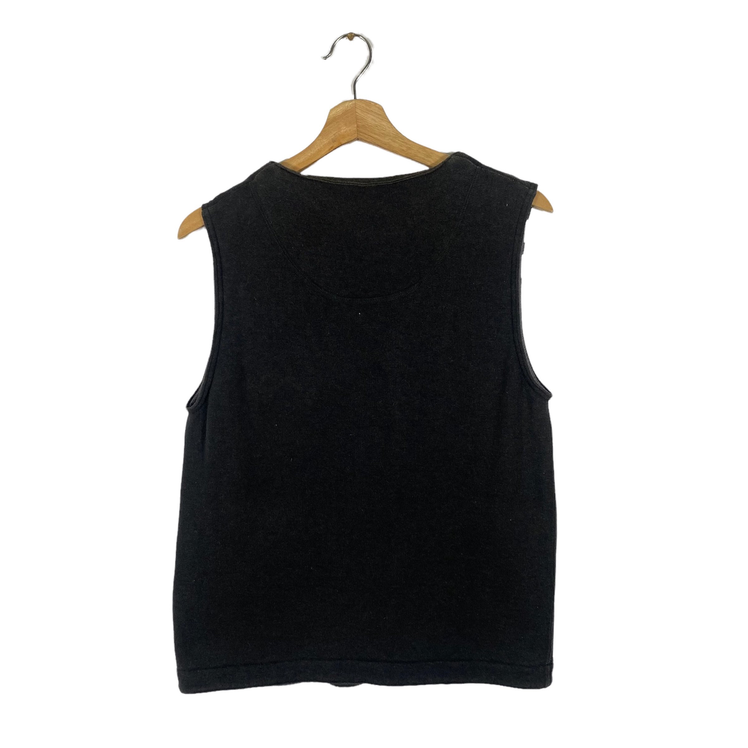 Vintage Neighborhood Vest S Size Black Colour - Etsy