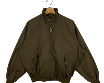 Vintage Mcgregor Harrington Jacket M Size Darkbrown Colour Vintage Mcgregor Harrington Jacket M Size Darkbrown Colour