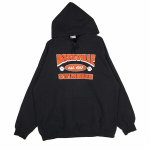 Vintage Roseville Swimming Sweatshirt Hoodie XXL Size Black Colour