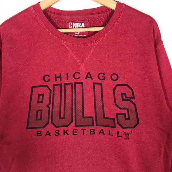 Vintage Chicago Bulls Basketball Sweatshirt L Siz… - image 3