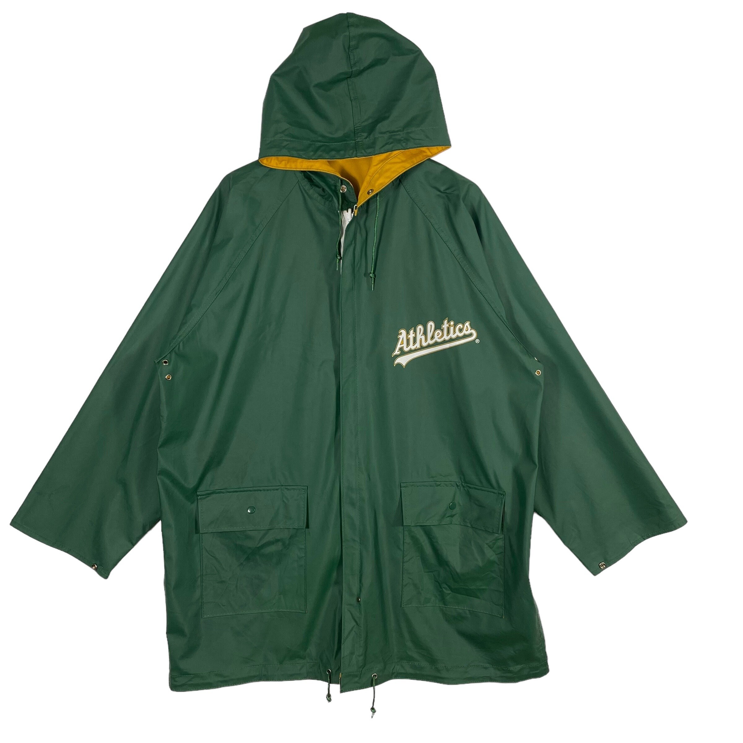 Vintage Oakland Athletics Rain Venus Reversible Jacket OS Size but 