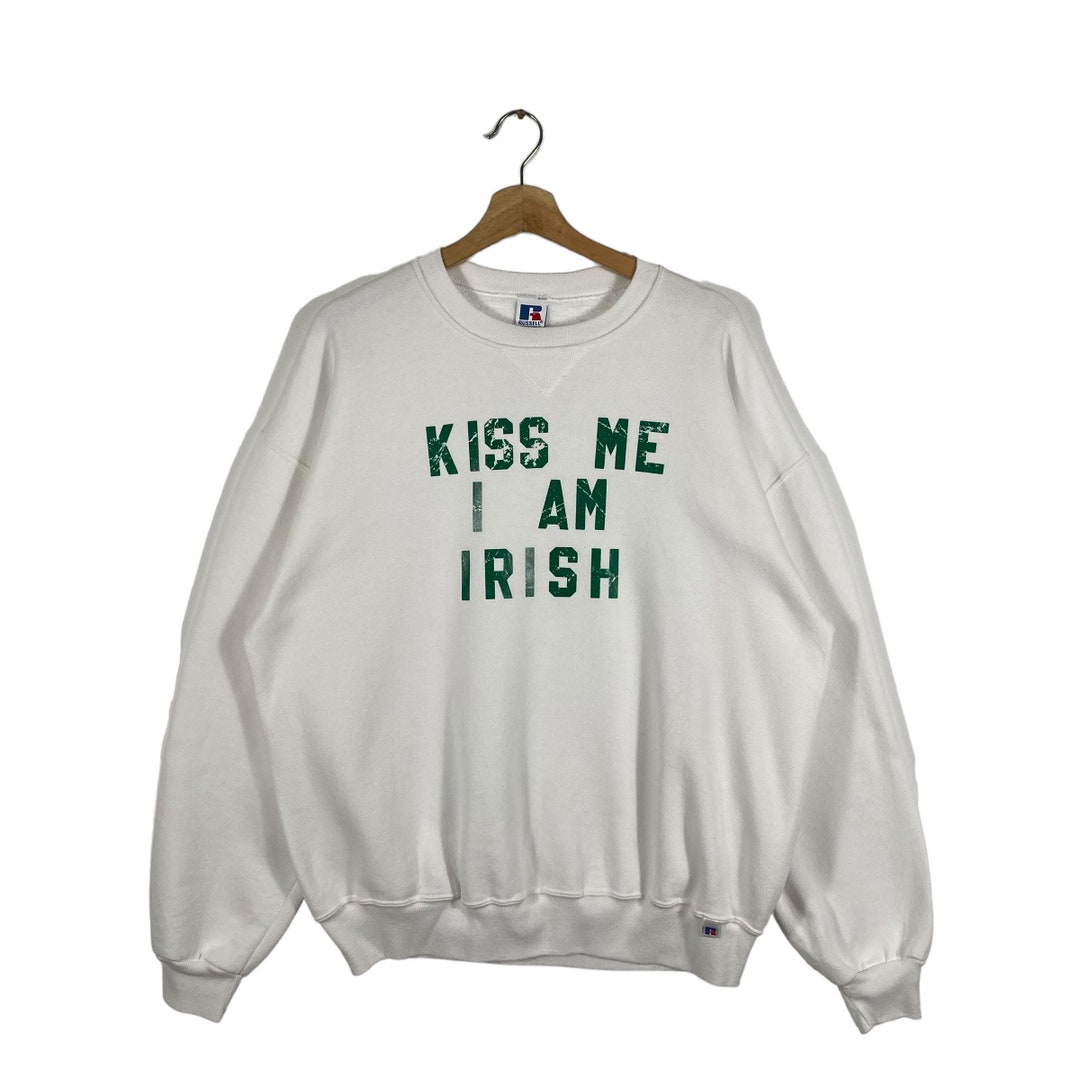 ヴィンテージ 90年代 Kiss Me I Am Irish スウェットシャツ XL 