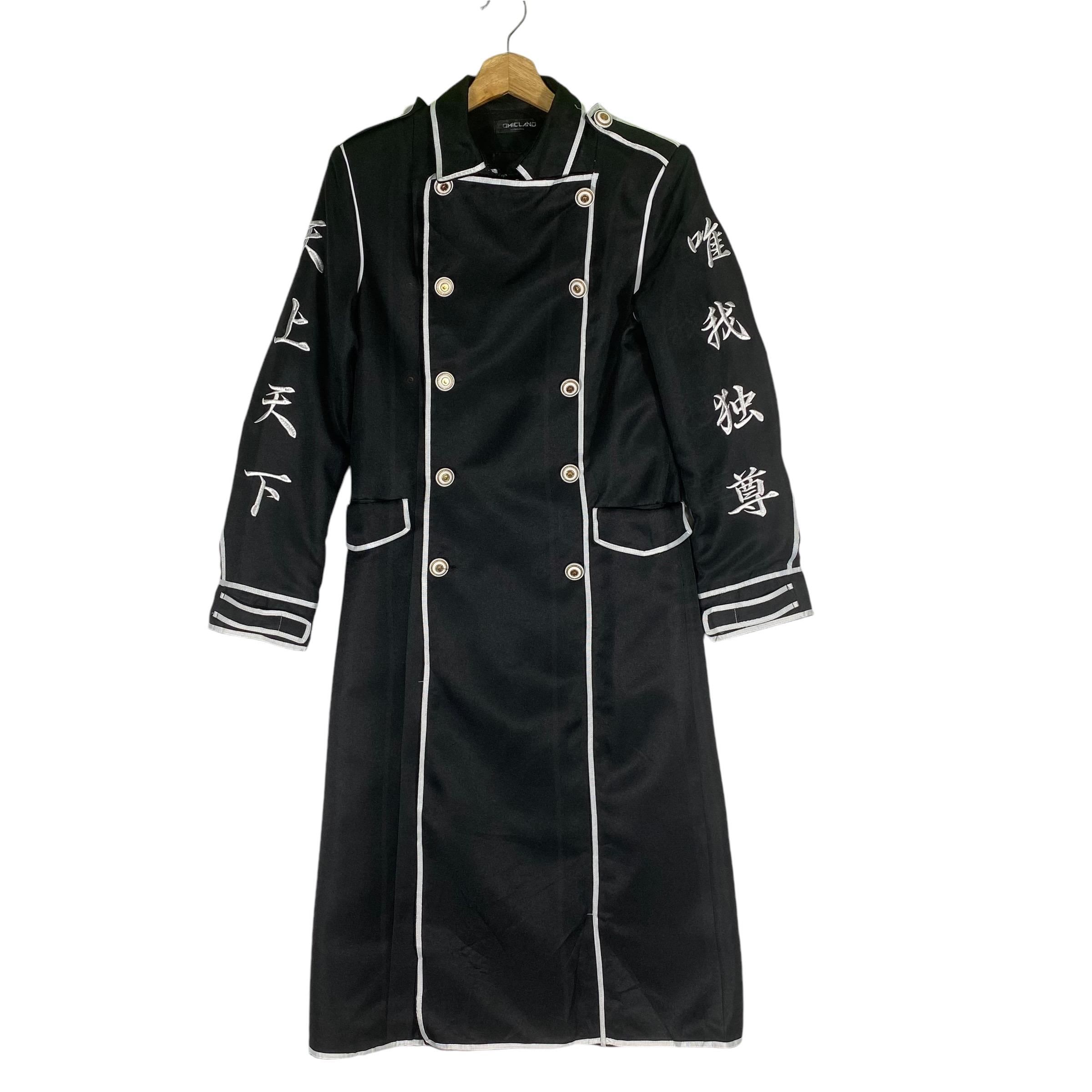 【OTSU TOKYO】Dolman Sleeve Coat Comicland Holoun Tokyo Revenger L Size but to Fit S Size Black
